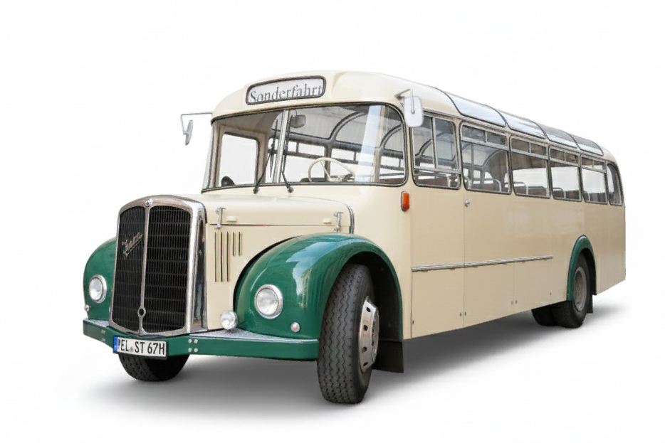 Oldtimerbus vom Typ Saurer
